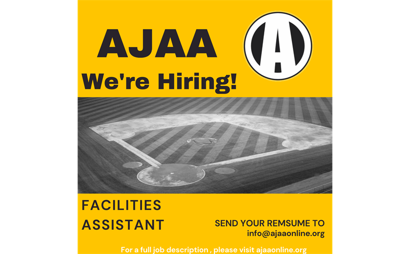 AJAA Is Hiring Facilities Assistants!
