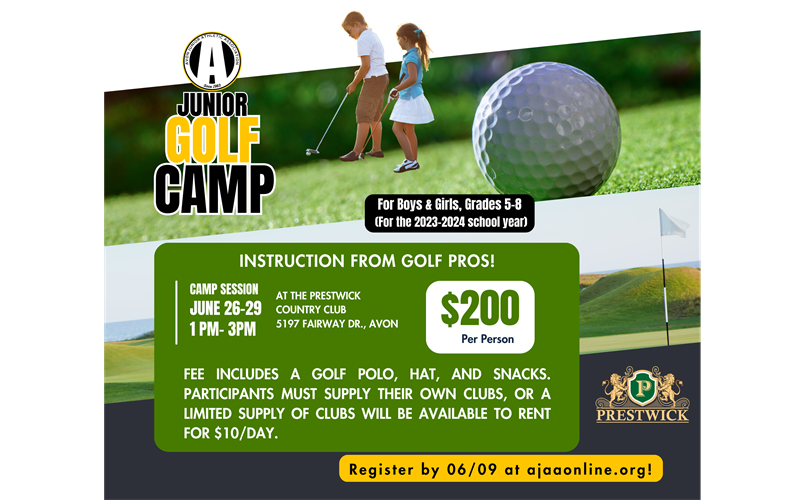 *NEW* Jr Golf Camp!